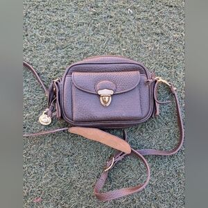 Dooney&Bourke Leather Kilty Crossbody Bag 🤎